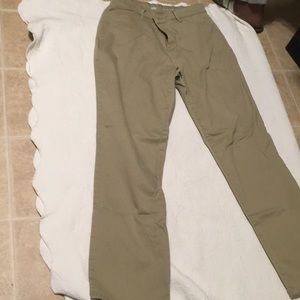 Khaki All Day Pants